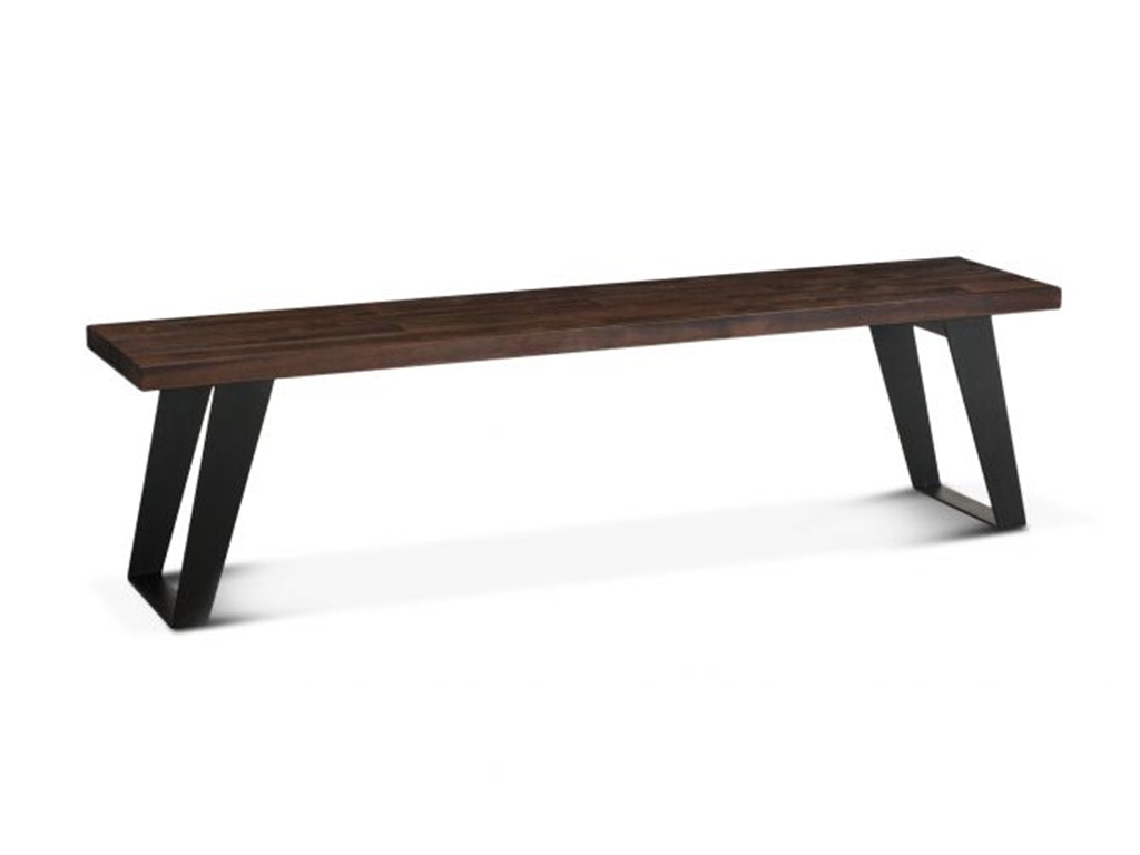 Home Trends & Design Urban Loft 67 Bench Dark Brown VUL-BN67