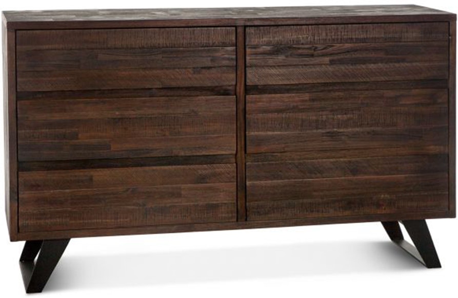 Home Trends & Design Bedroom Urban Loft 60 Dresser Dark Brown VUL-DR60 - Furniture Market - Austin Home Trends & Design Bedroom Urban Loft 60 Dresser Dark Brown VUL-DR60 - Furniture Market - Austin