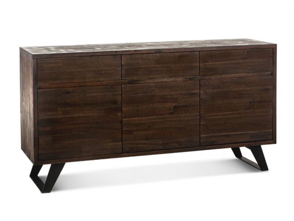 Home Trends & Design Urban Loft 63 Sideboard Dark Brown VUL-SB63