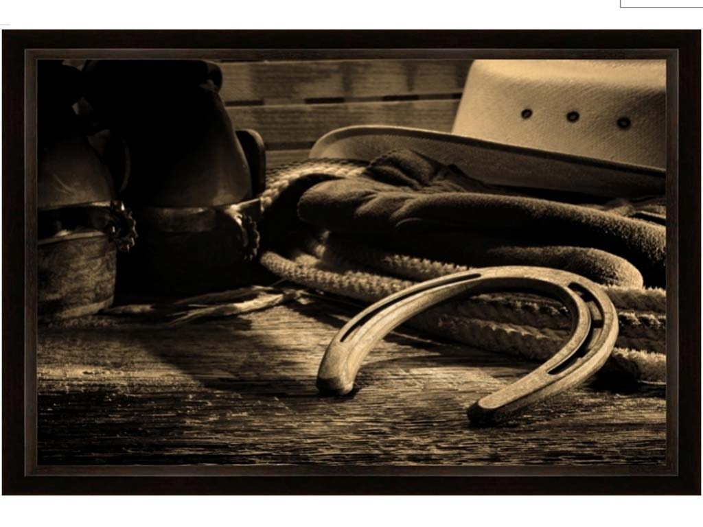 Picture King Worn Horseshoe W748-1827