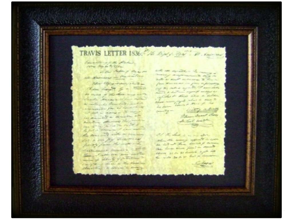 Picture King Travis Letter W8061620