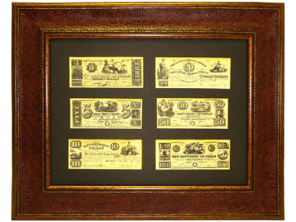 Picture King Republic of TX Money W8071620