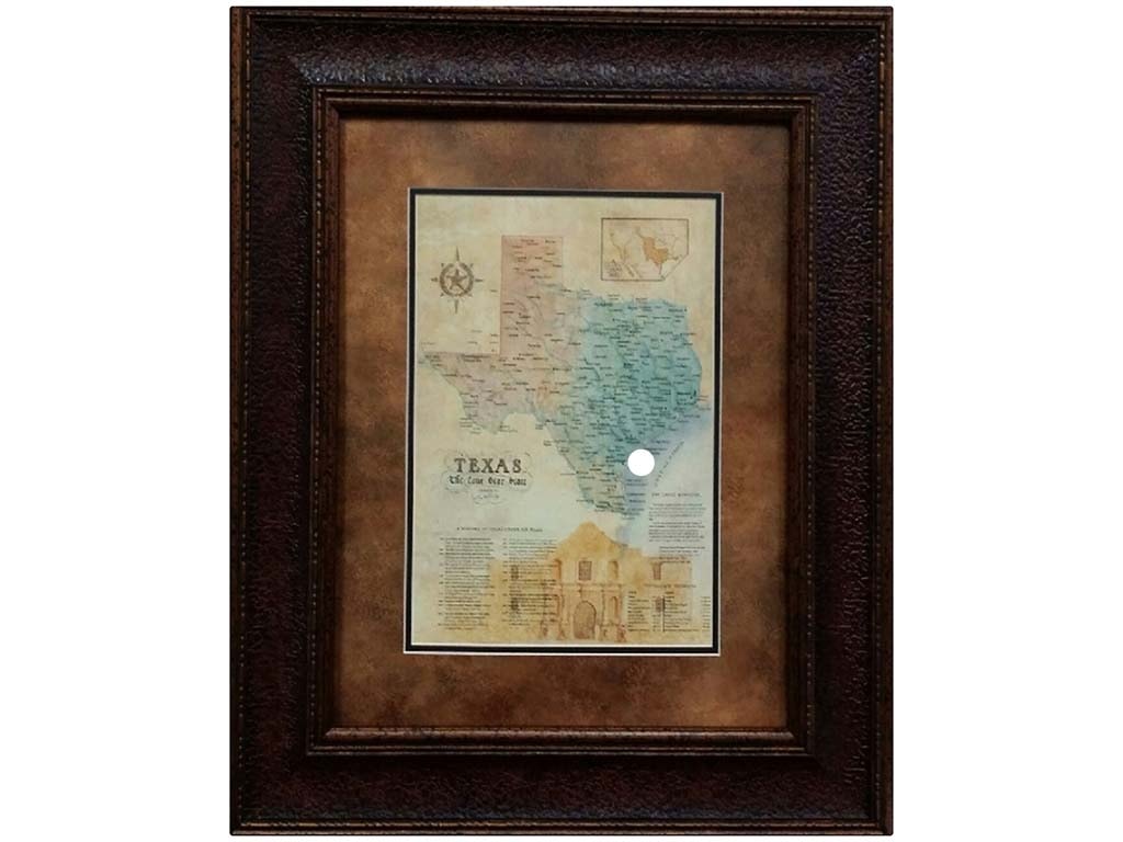 Picture King Alamo Map W845-1620