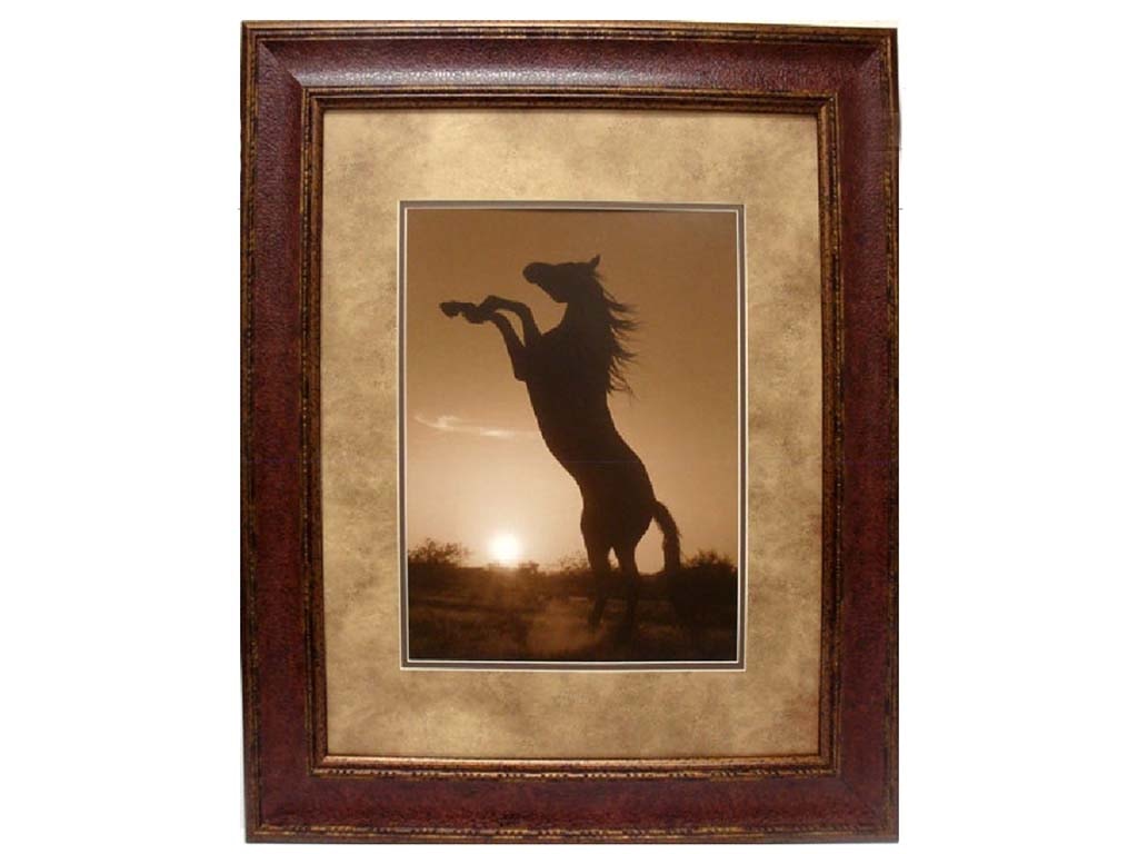 Picture King Rearing Horse Silhouette W857-1620