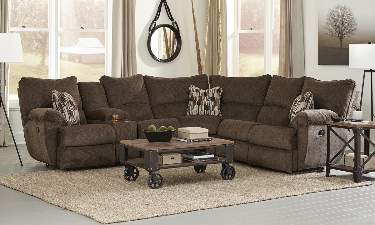 Catnapper best sale reclining sectional