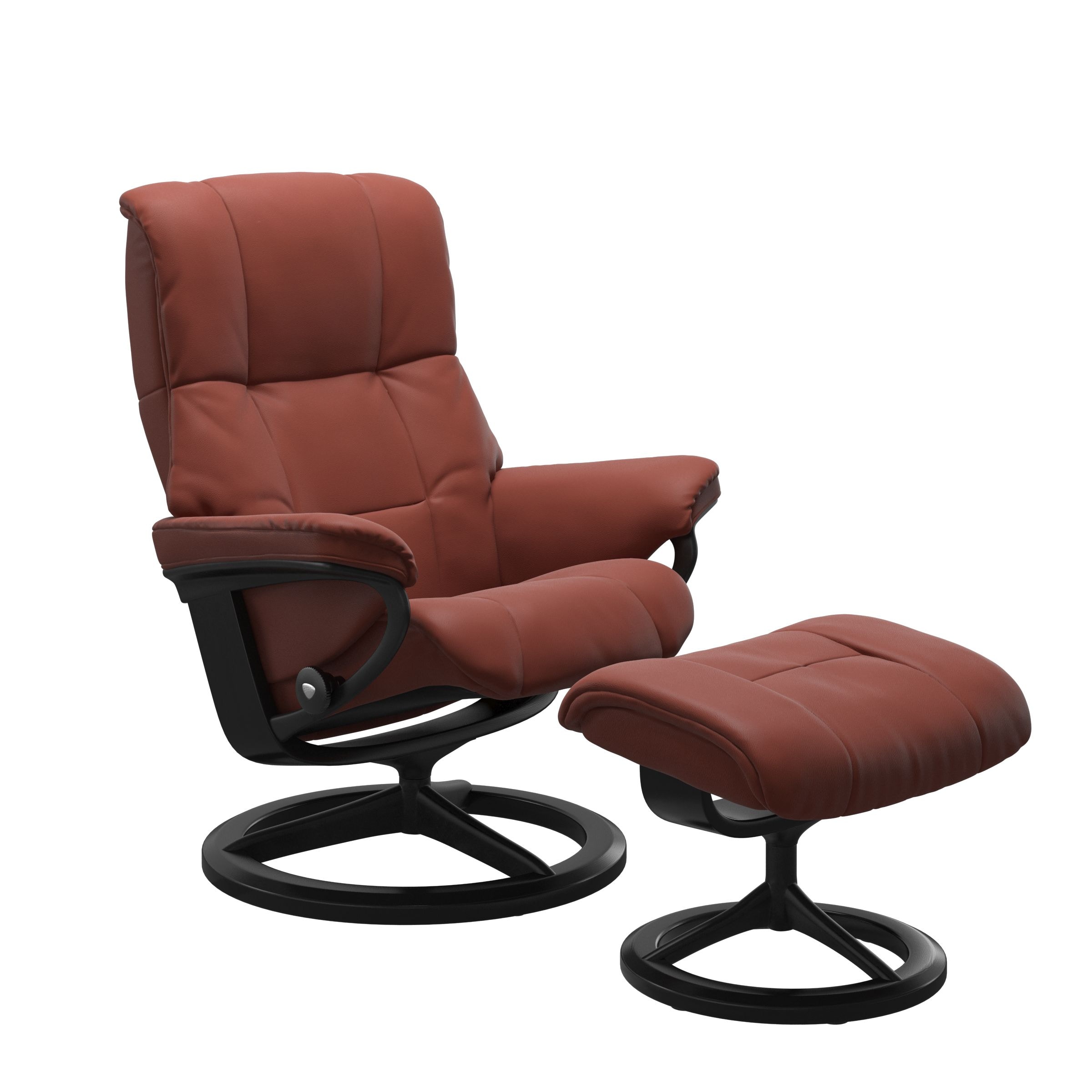  Mayfair Medium Signature Base Chair and Ottoman 1731315-1