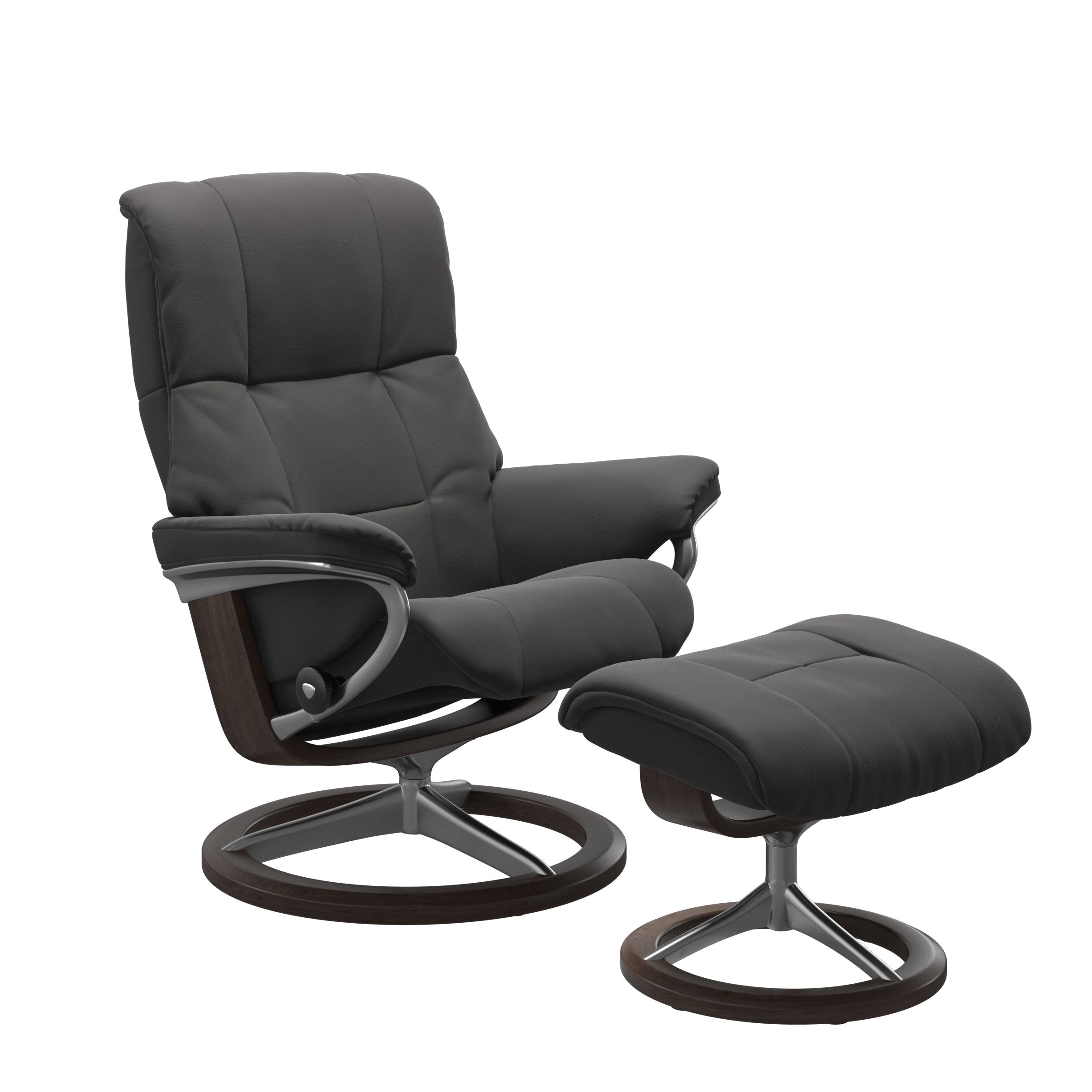  Mayfair Large Signature Base Chair and Ottoman 1732315-2