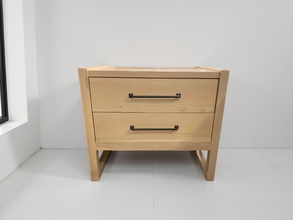  2-Drawer Nightstand 2224-0270Z Alpine Pewter