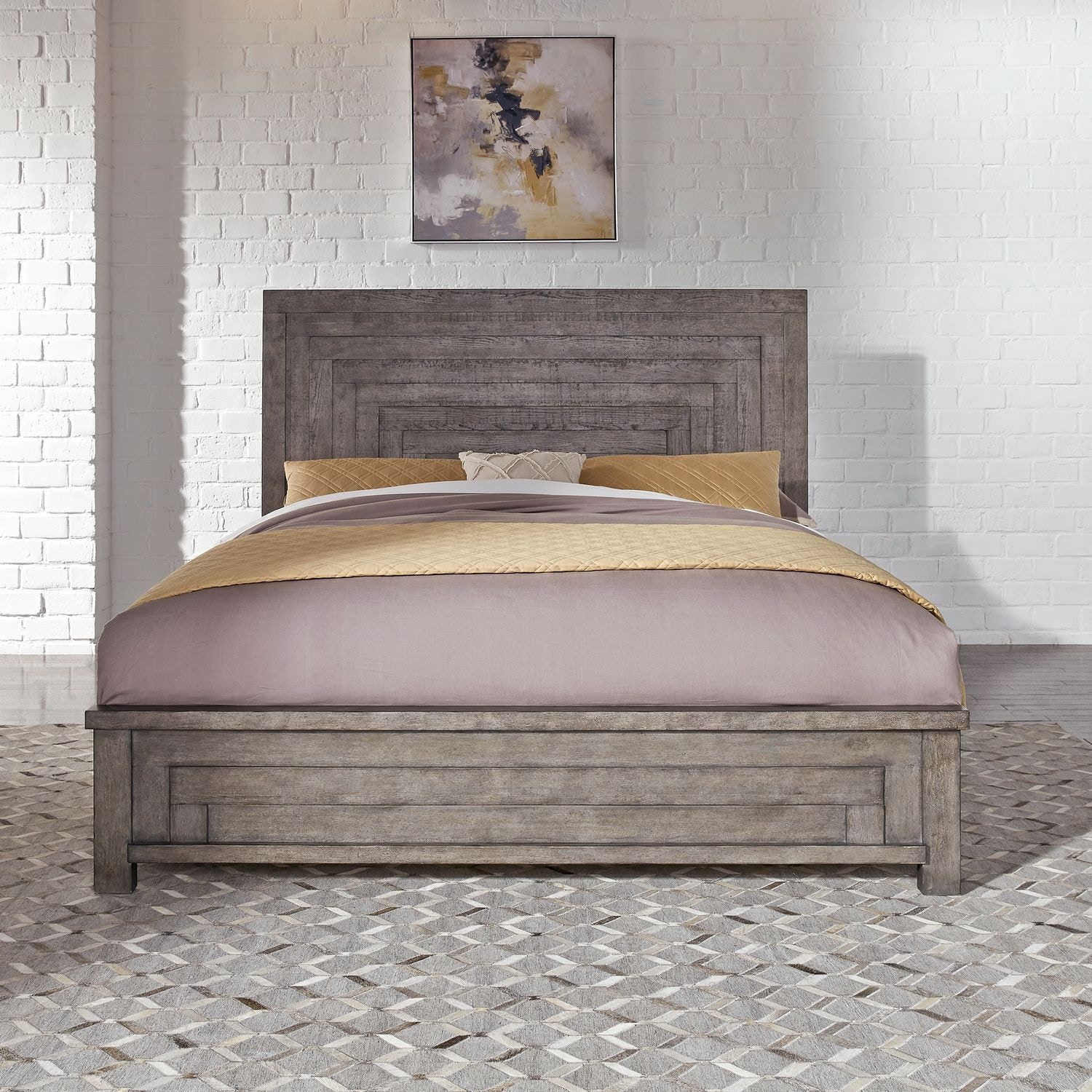  King Panel Bed 406-BR-KPB*