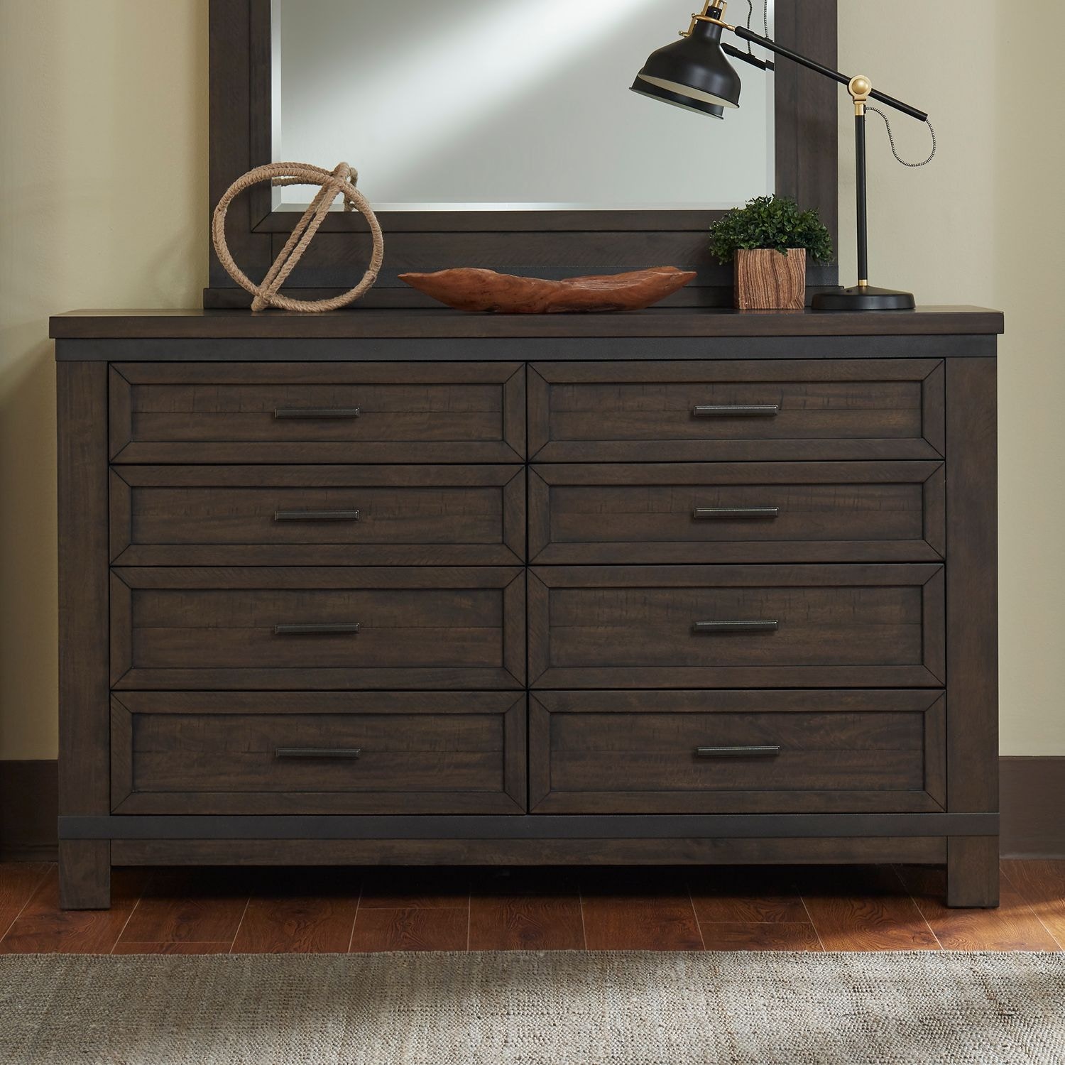 Liberty Furniture 8 Drawer Dresser 759-BR31 - Wenz Home Furniture - Green  Bay, WI