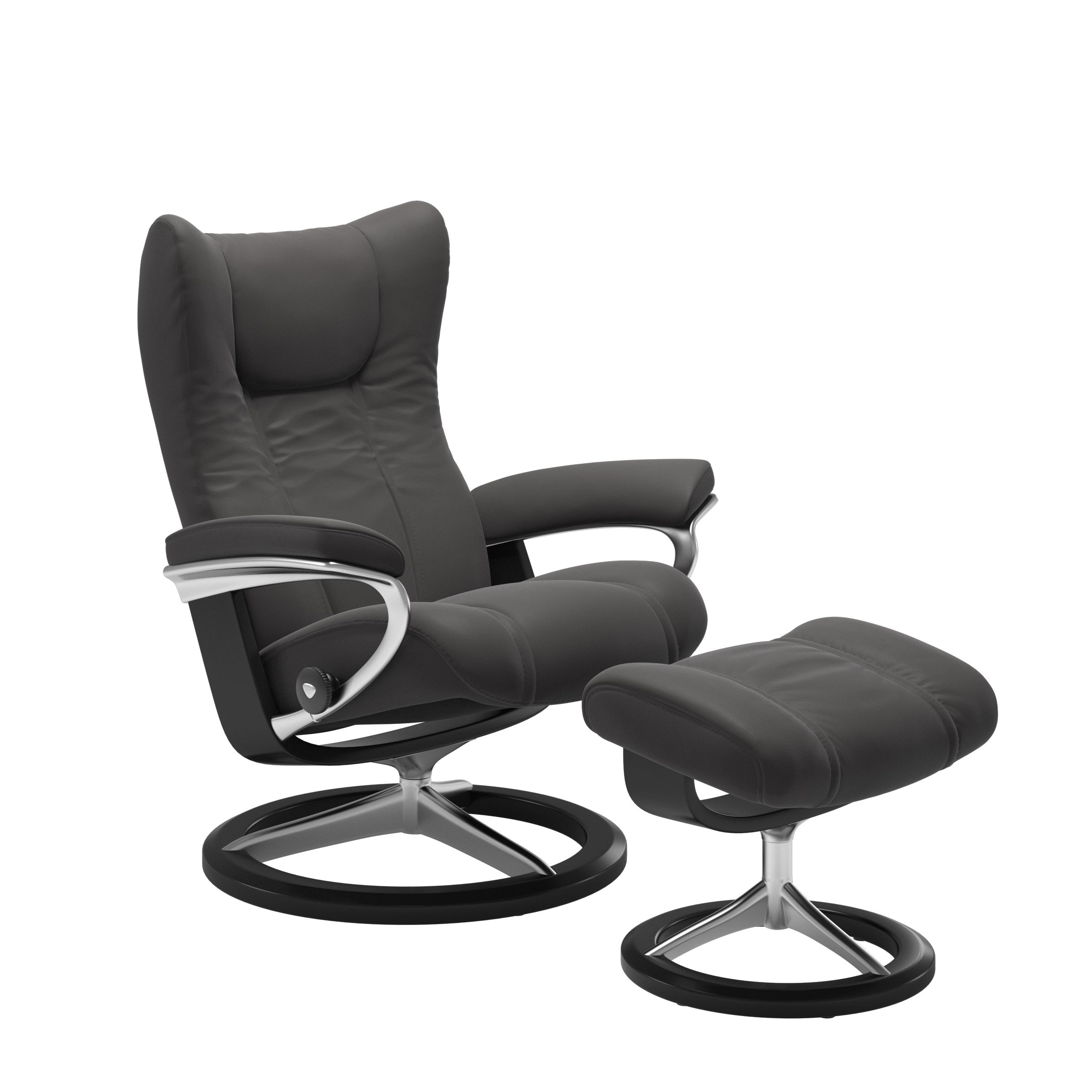  Large Wing Chair & Ottoman 1060315-01