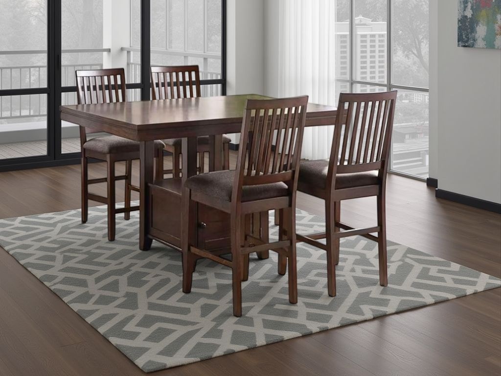  Yorktown 5pc Counter Height Dining Set YT500PT5PC