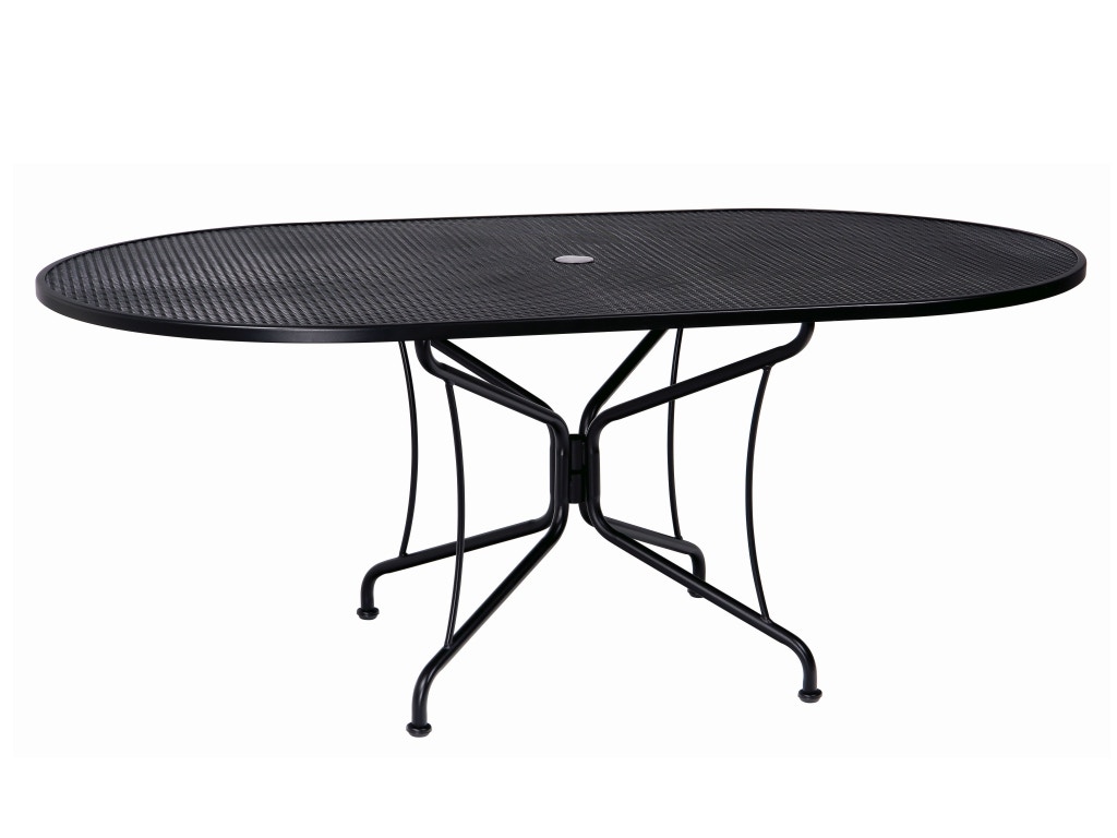 The Woodard Patio Oval Umbrella Table Is Available In The Denver Co Area From Howard Lorton