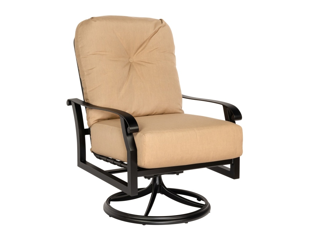 Woodard The Woodard Patio COrtland Cushion Swivel Rocking Lounge Chair Is Available In The Denver, CO Area From Howard Lorton Furniture & Design 4Z0477