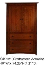 Craftsman armoire on sale