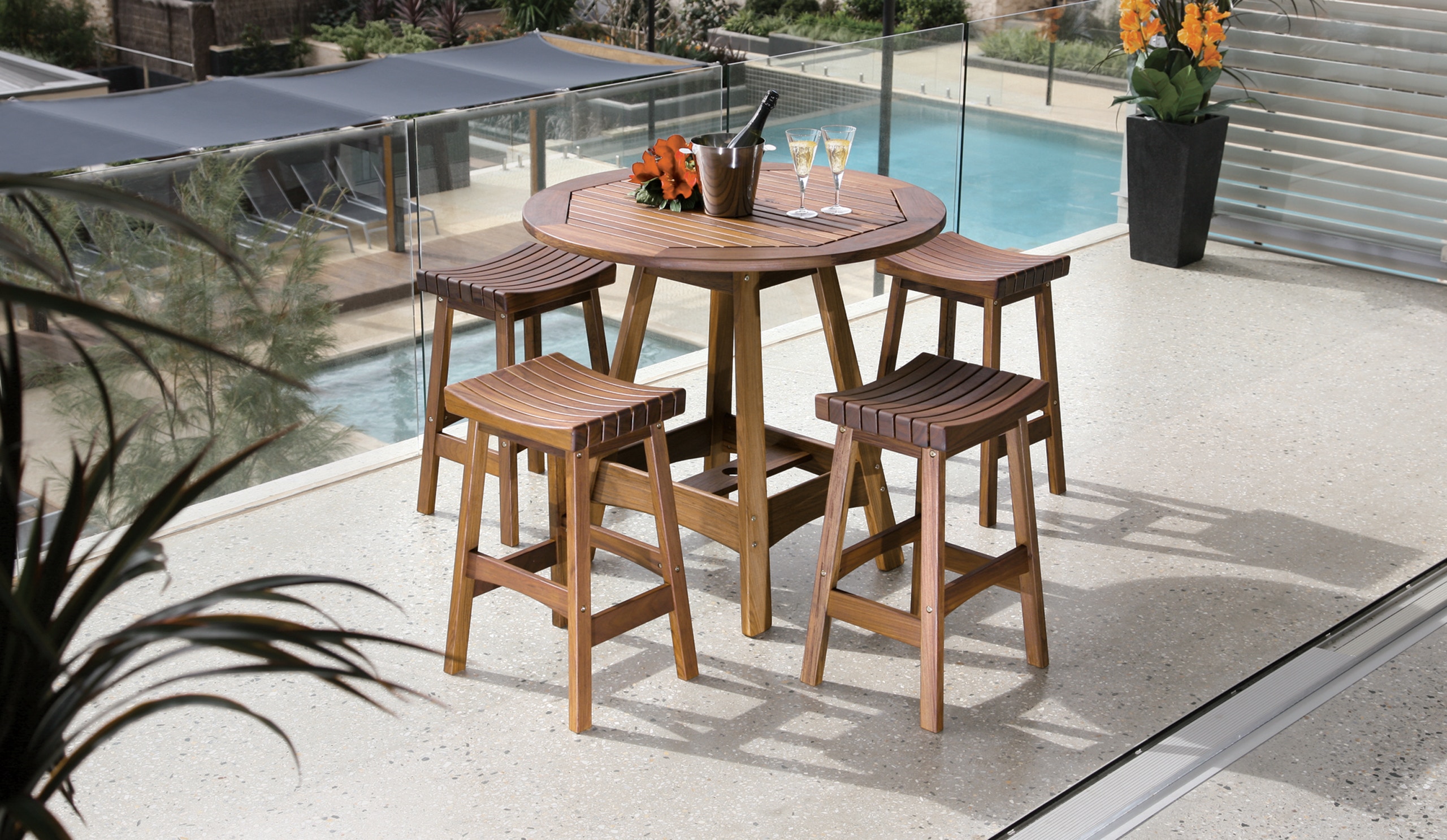 ipe bar stools