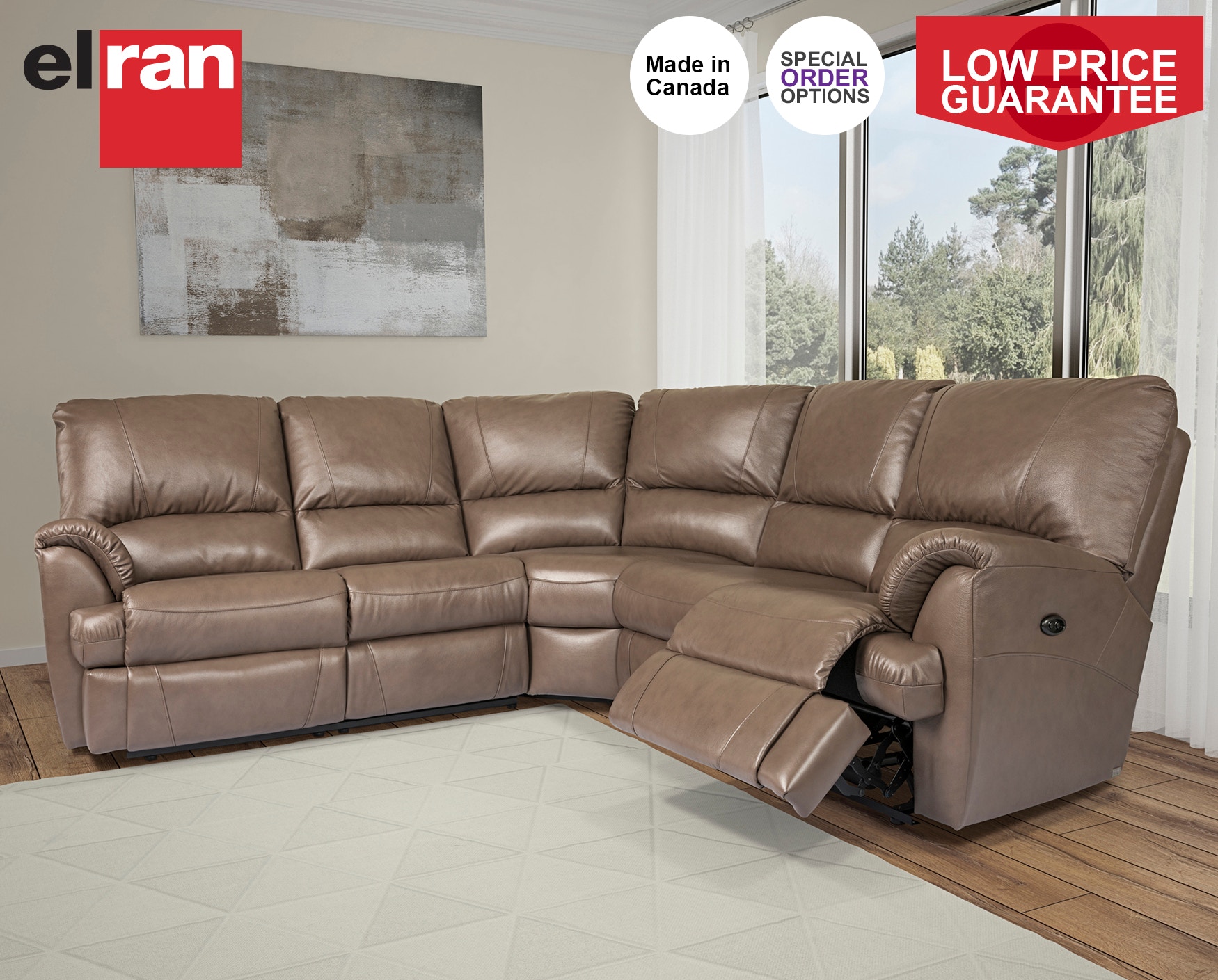 Elran Living Room Sectional 2088 Mylaine Biltrite Furniture Greenfield Wi