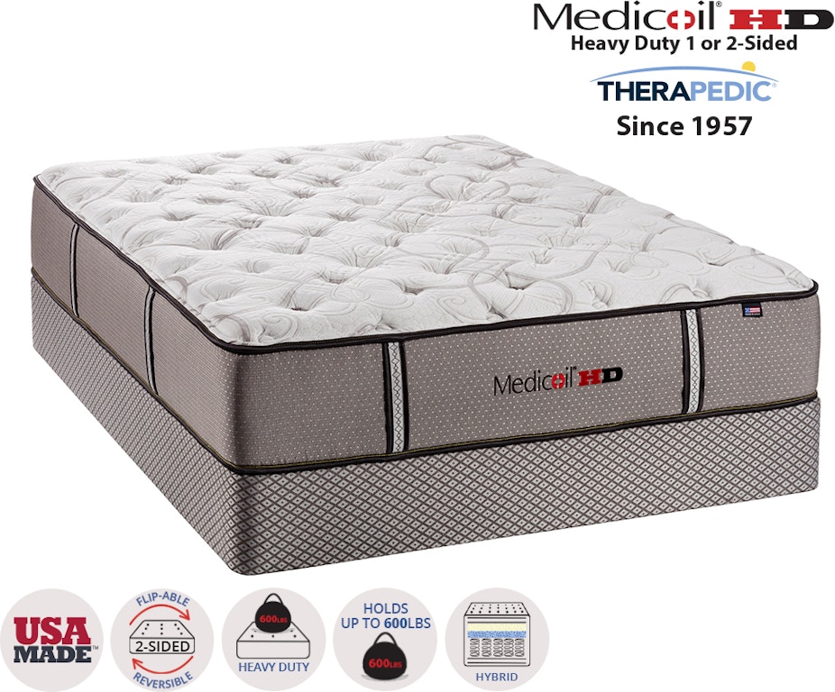 therapedic monterrey mattress double sided extra firm