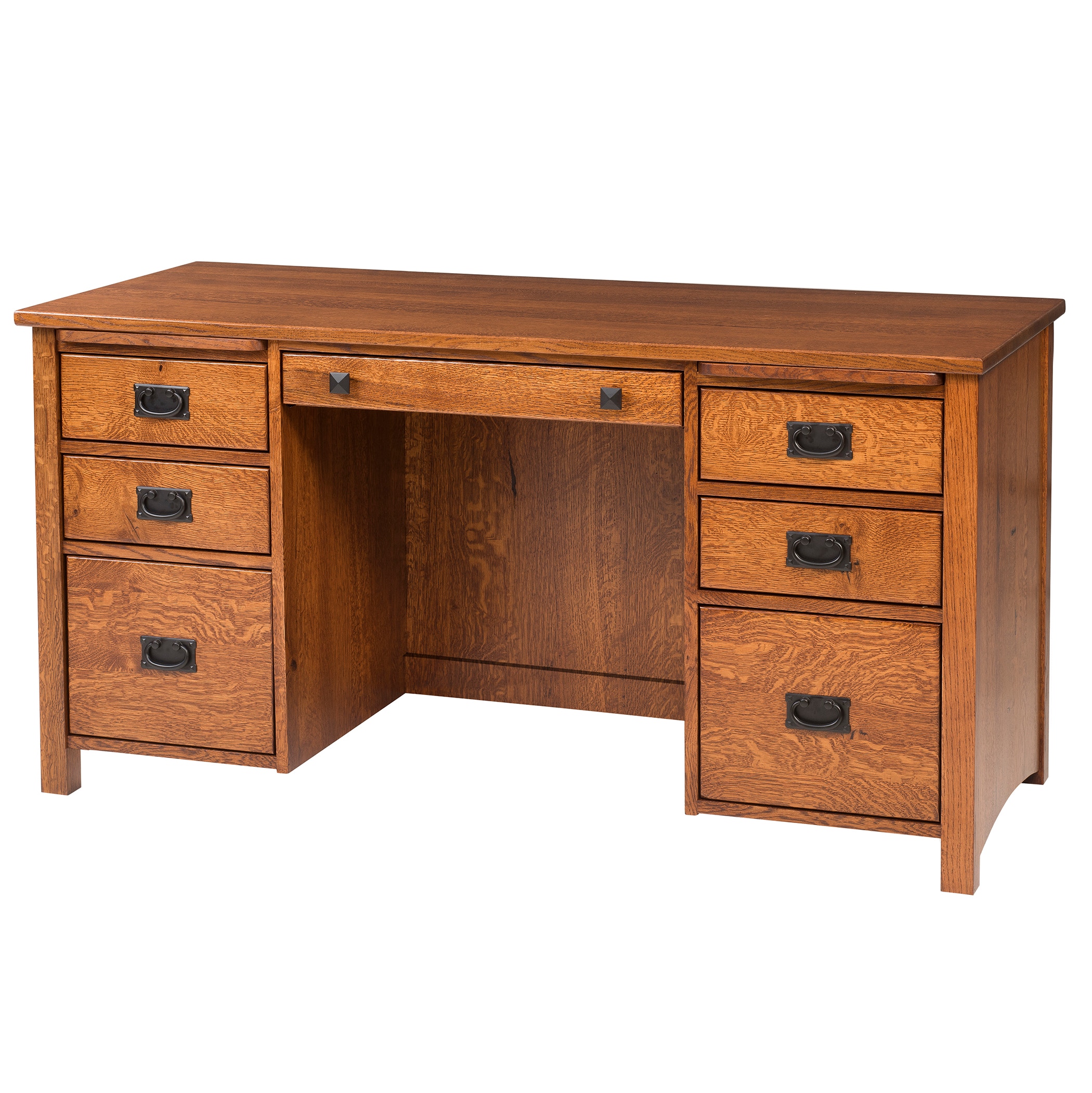 Amish YT Home Office Desk Collection Oxford Mission Desks - BILTRITE