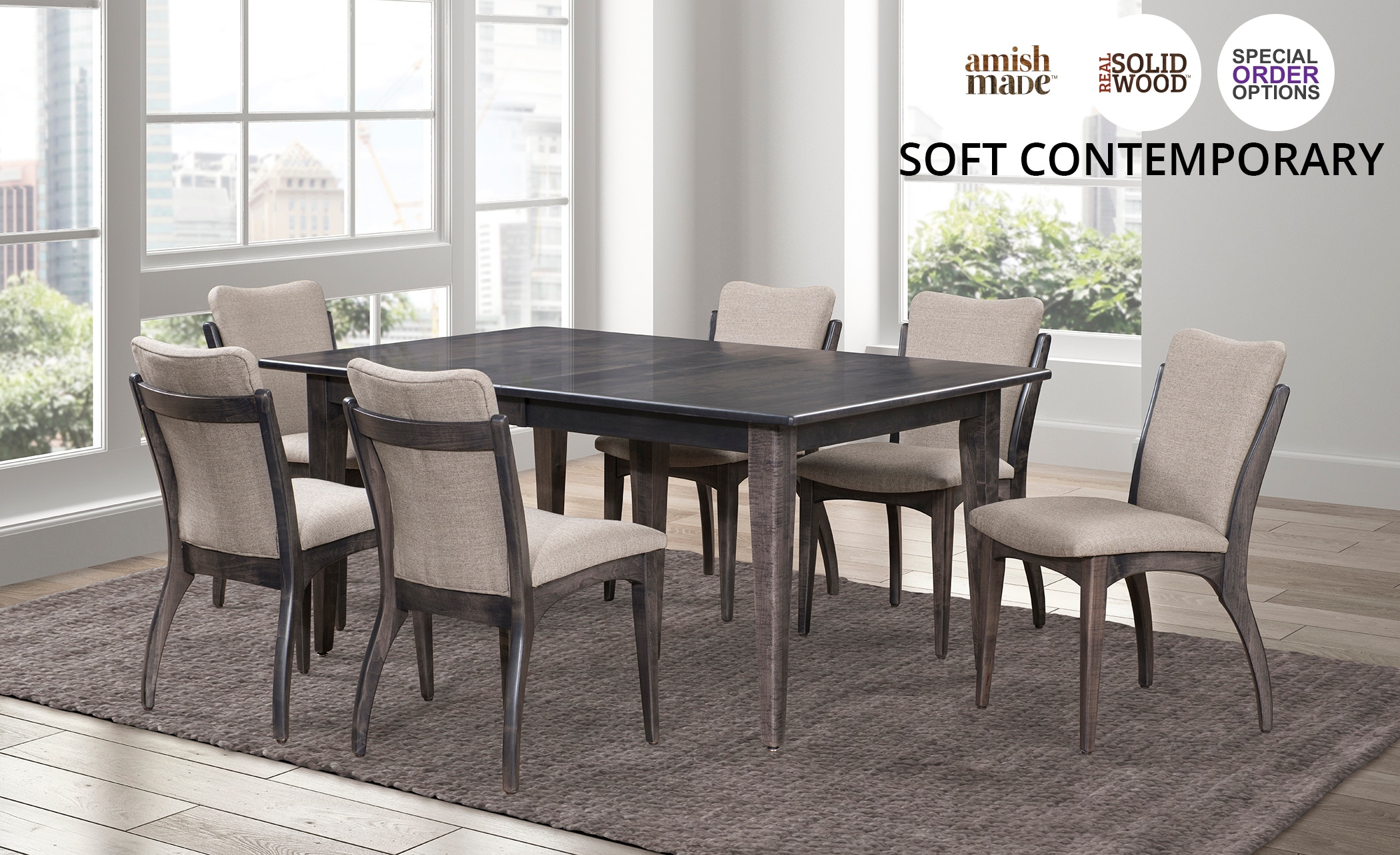 Amish Made Dining Room Sets - Dining Room Table Chairs Custom Dining Room Kitchen Table Chairs Handmade Dining Room Tables / It is ordered most often in brown maple.