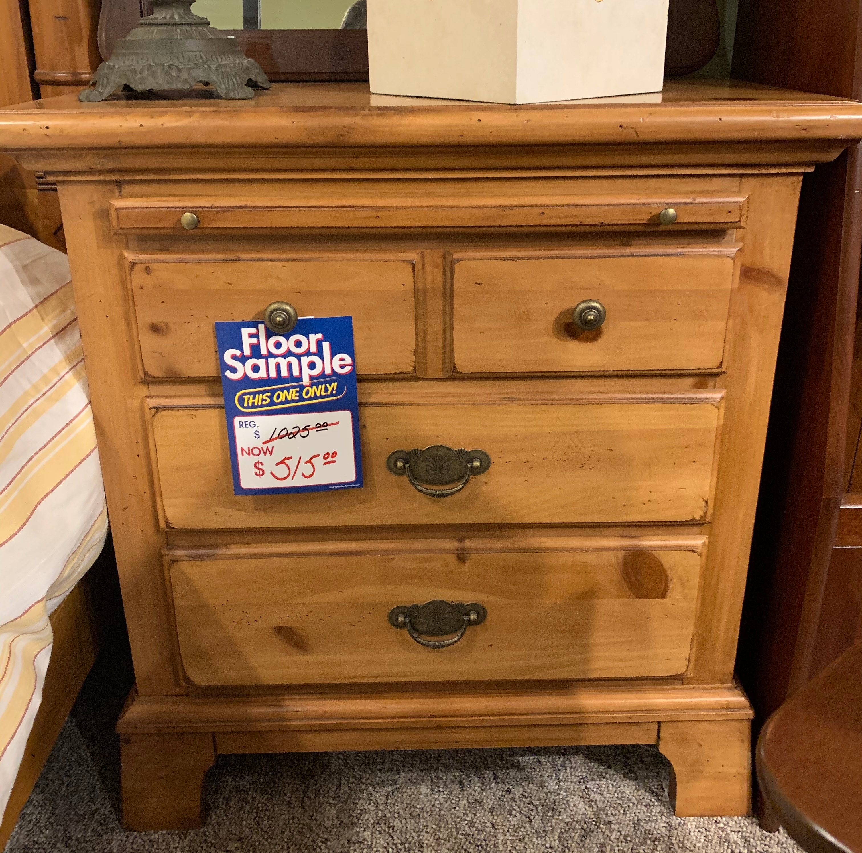  Pine Nightstand V4567