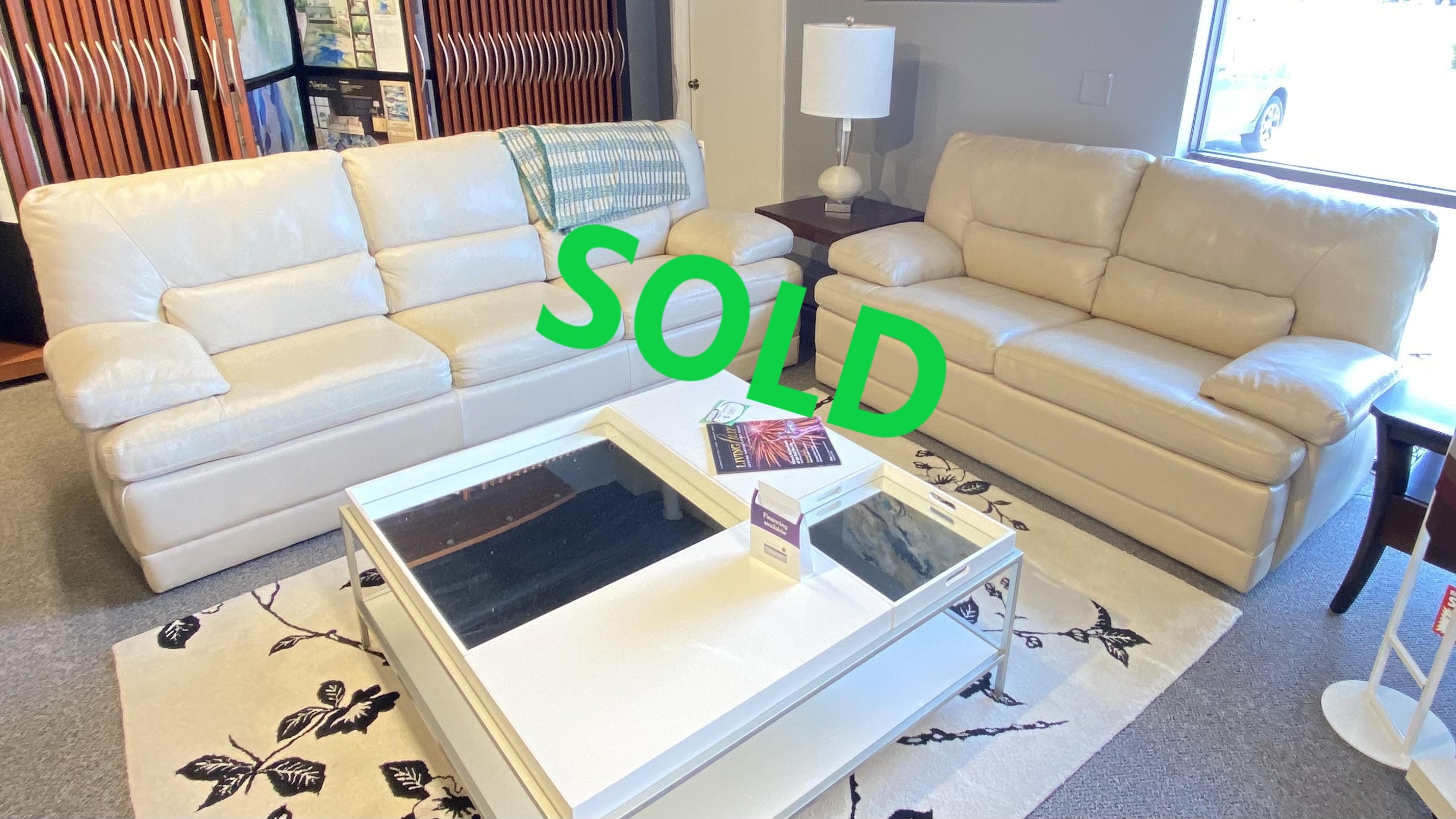 Palliser Furniture Palliser Northbrook Sofa and Loveseat FloorModel19