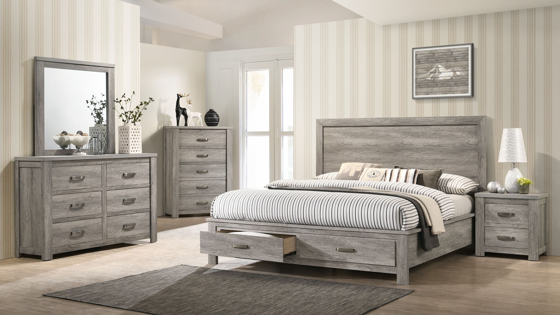 Lifestyle 8330 Light Grey Dressers The Cleveland Furniture Company Twinsburg Oh