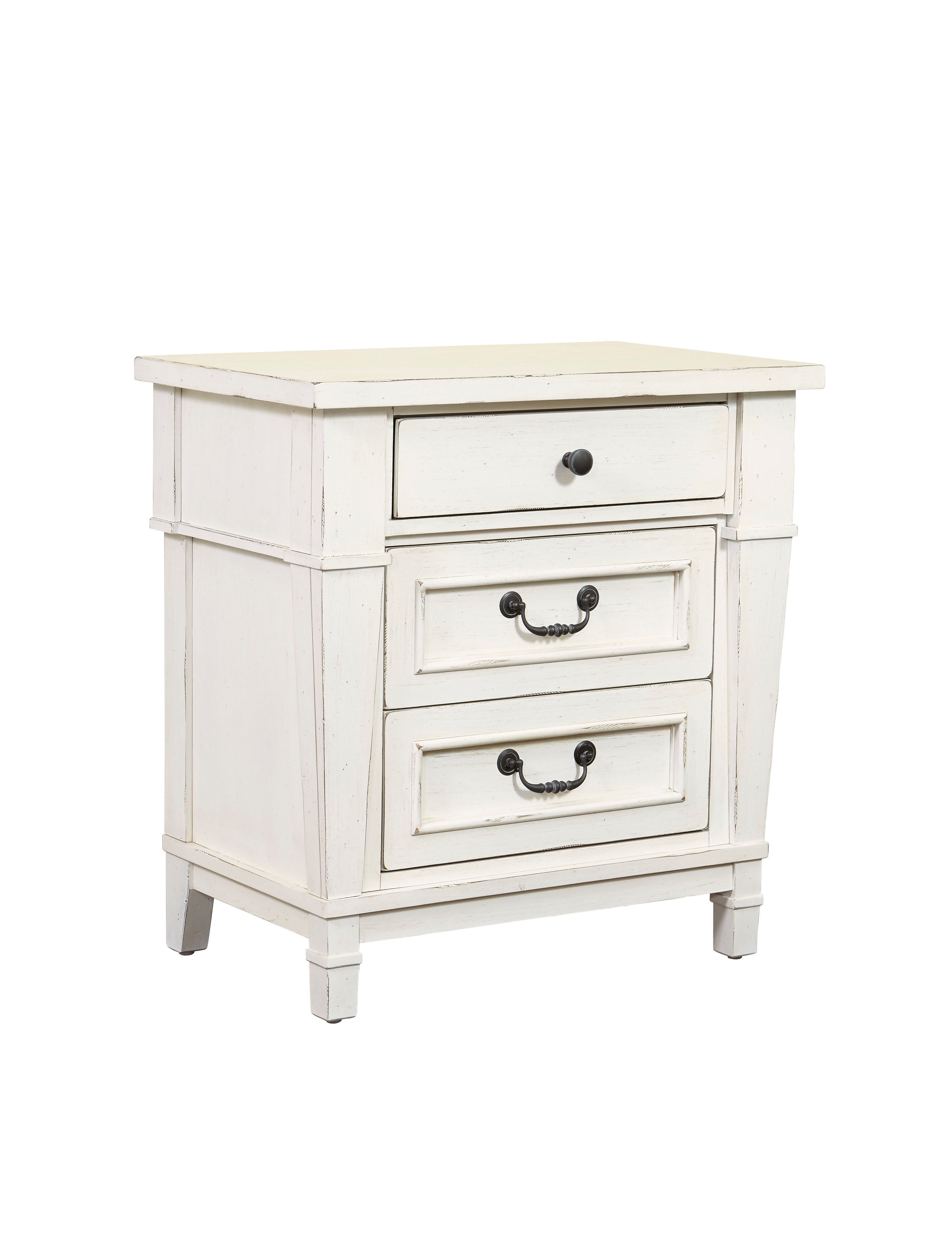 Folio 21 3 Drawer Nightstand 
