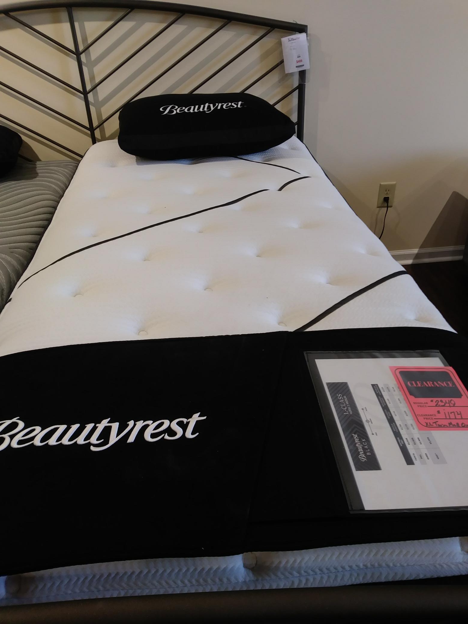 Simmons Beautyrest® TWIN X-LONG MATTRESS 