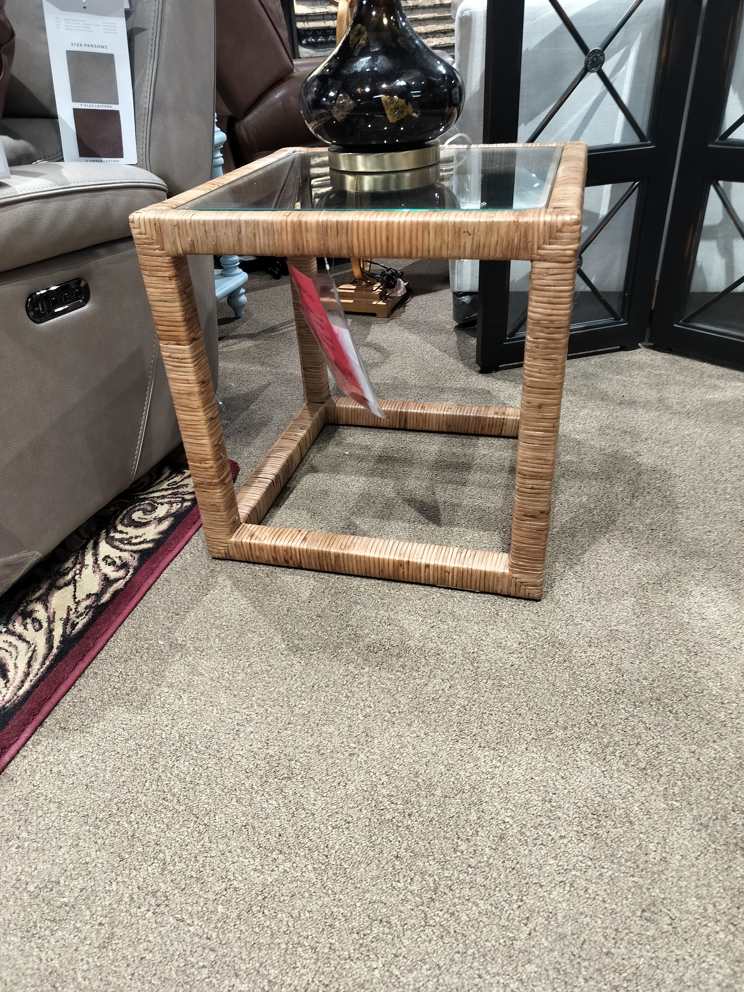 Bassett WOVEN END TABLE 