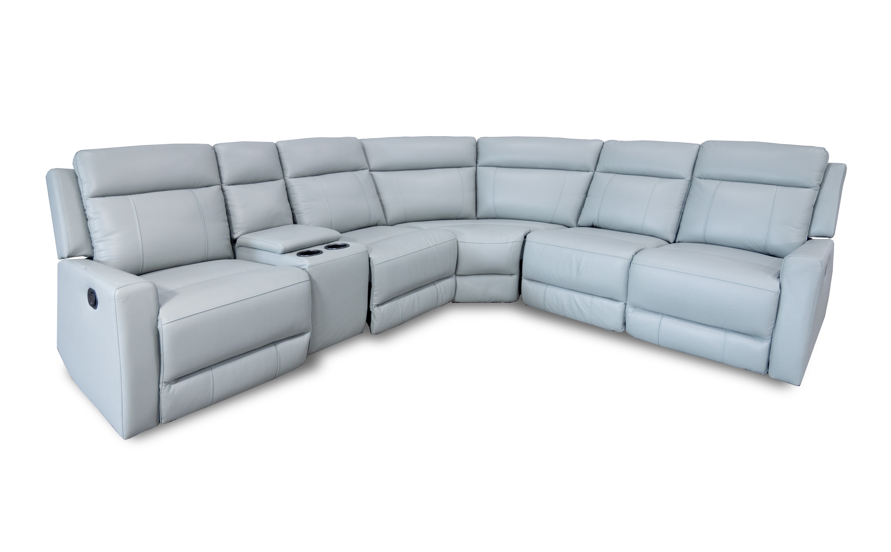 Manwah 6 Piece Manual Sectional 