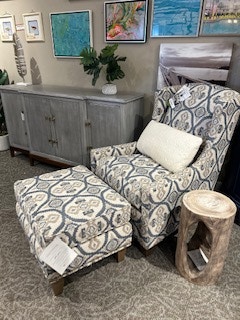 Craftmaster 035210 Custom Chair & Ottoman Chair & Ottoman