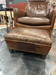 Hancock and Moore 16 Combo Leather Customizable Leather or Fabric Ashmore Boot Stool