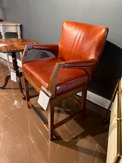 Hancock and Moore 228-24 Counter or Bar Height Customizable Pero Counter Stool