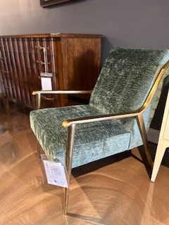 Century Furniture 3584 Customizable Zola Metal Lounge Chair
