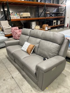 Palliser Furniture Triple Power- Power: recline, headrest, LUMBAR Versatile, customizable, *IN STOCK Asher Sofa