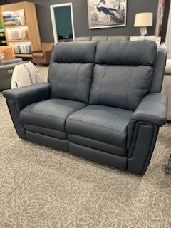 Palliser Furniture 41065-L7 Power Wallhugger/ Lumbar/ Power Headrest *Customizable Asher Power Loveseat w/ Power headrest and Lumbar