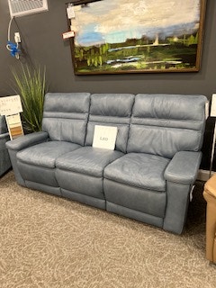 Palliser Furniture *Triple Power *Customizable Leo Lumbar Sofa