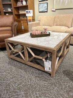 Hooker 6015-80111-80 *Only 1 Left Surf Rider Square Cocktail Table