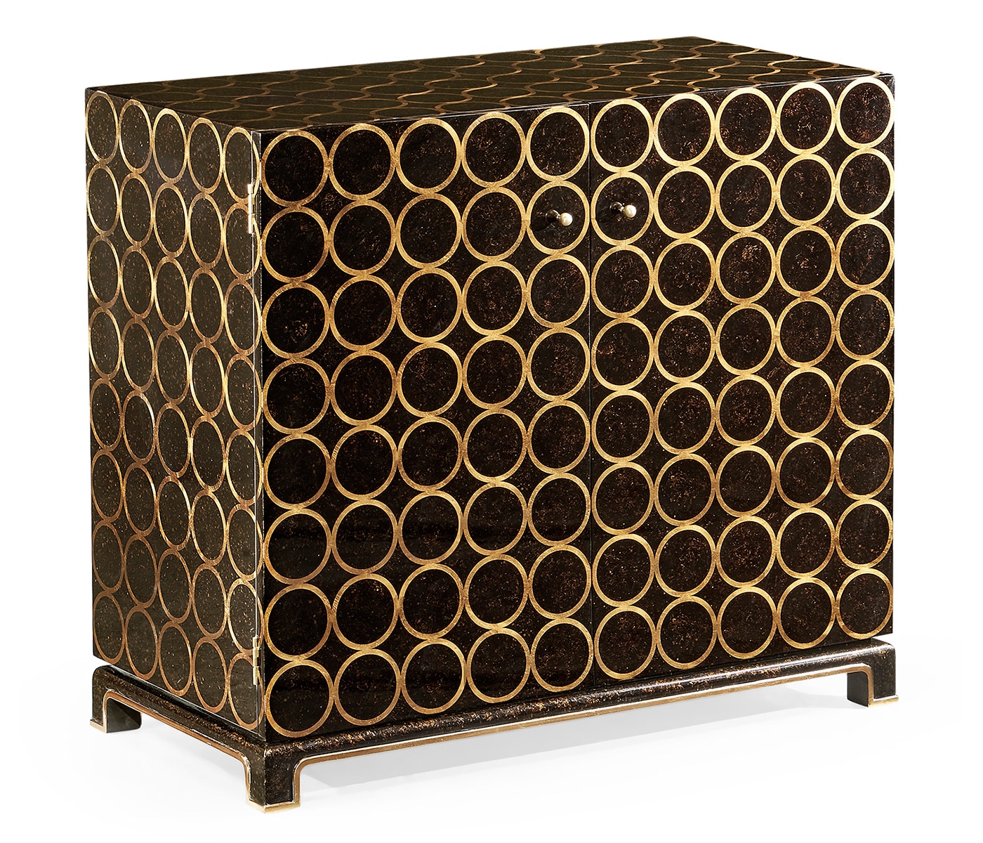 Jonathan Charles Berkley Tortoise Accent Cabinet 496032-TTG