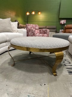 Century Furniture C79-607 Custom Ottoman Grove Cocktail Ottoman