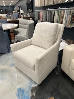 Century Furniture LTD5246-8-V1 (Quick Ship) Fully Customizable Tori Swivel Chair
