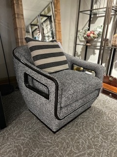 Theodore Alexander MB101 *Customizable Bailey Swivel Chair