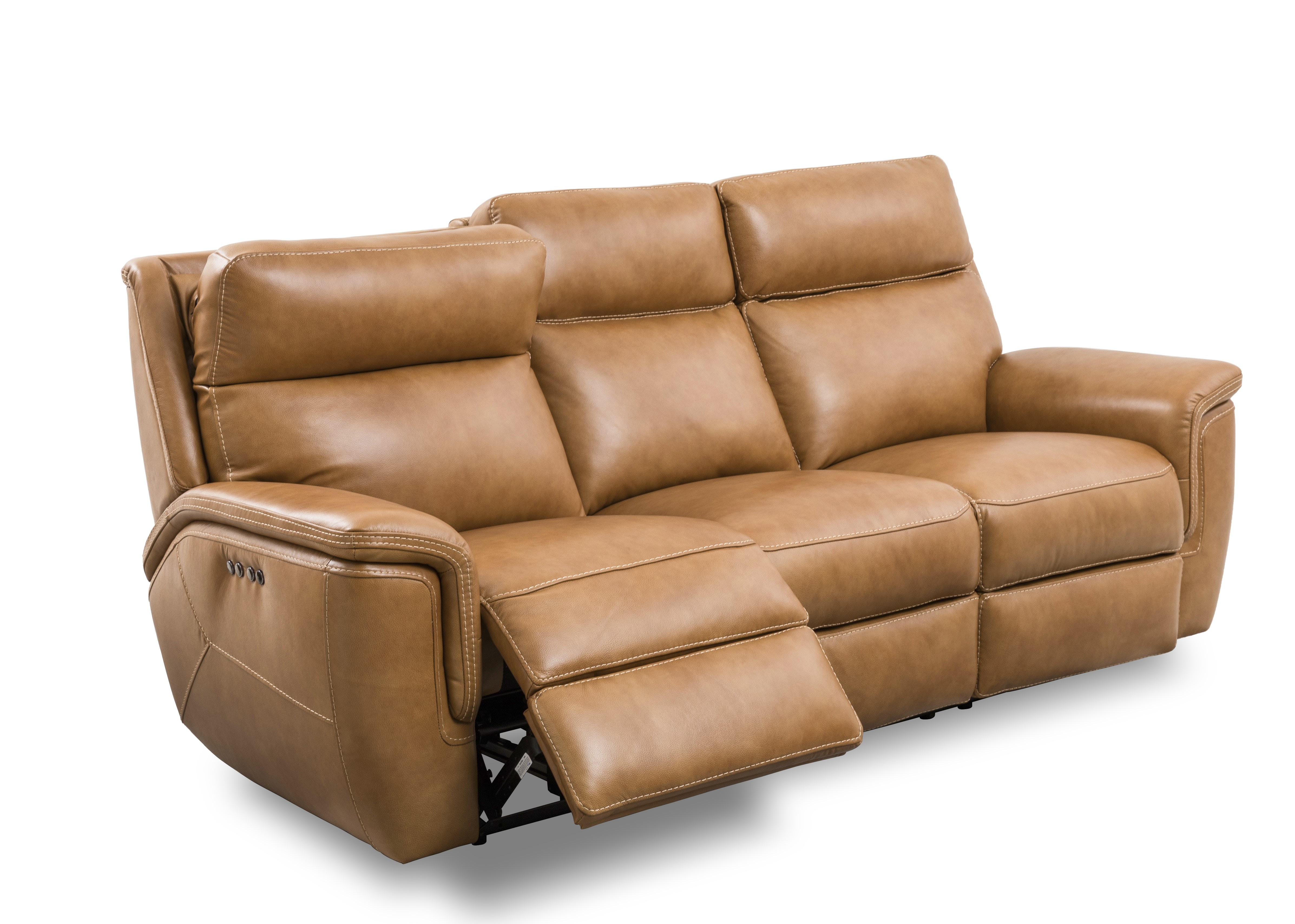 full grain leather power recliner