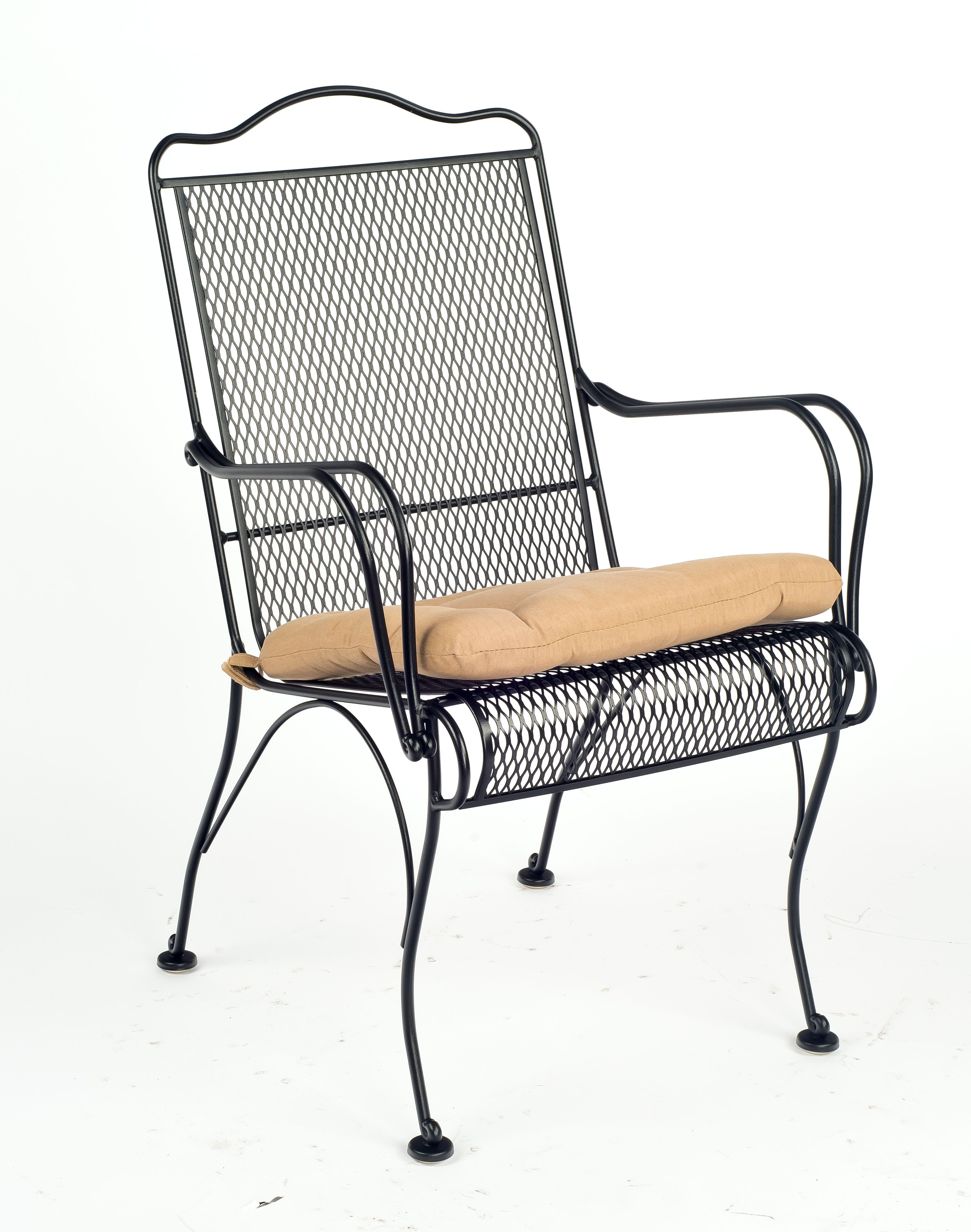High-Back Dining Arm Chair with Optional Cushion 1G0001ST