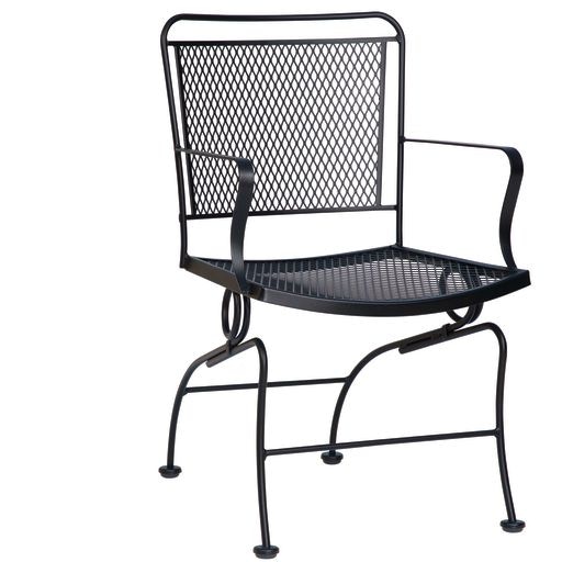  Coil Spring Dining Chair - Optional Cushion 