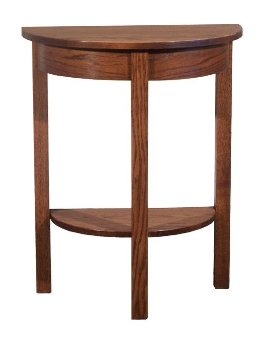  Mission Half Round Table 