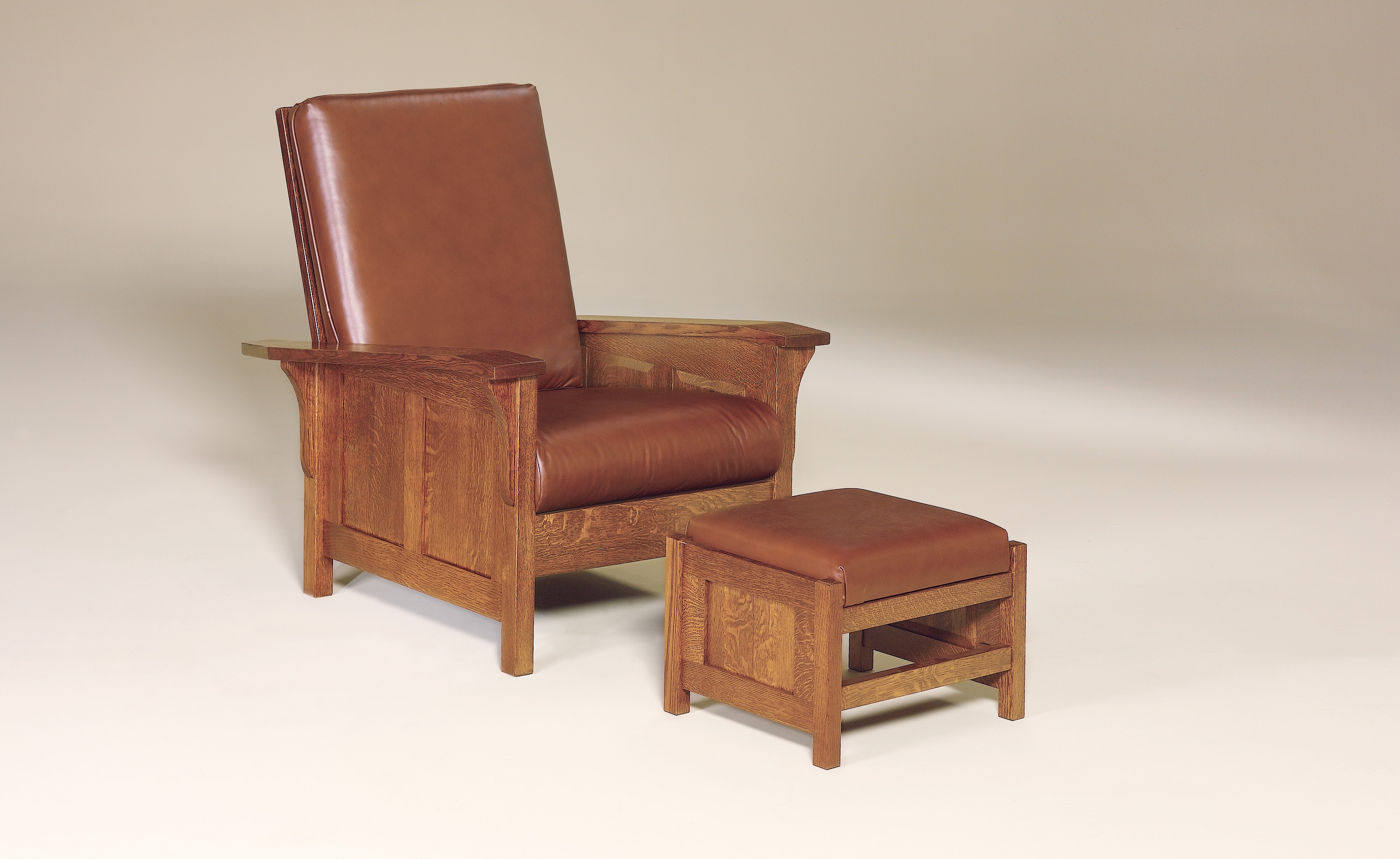  Clearspring Panel Morris Footstool 