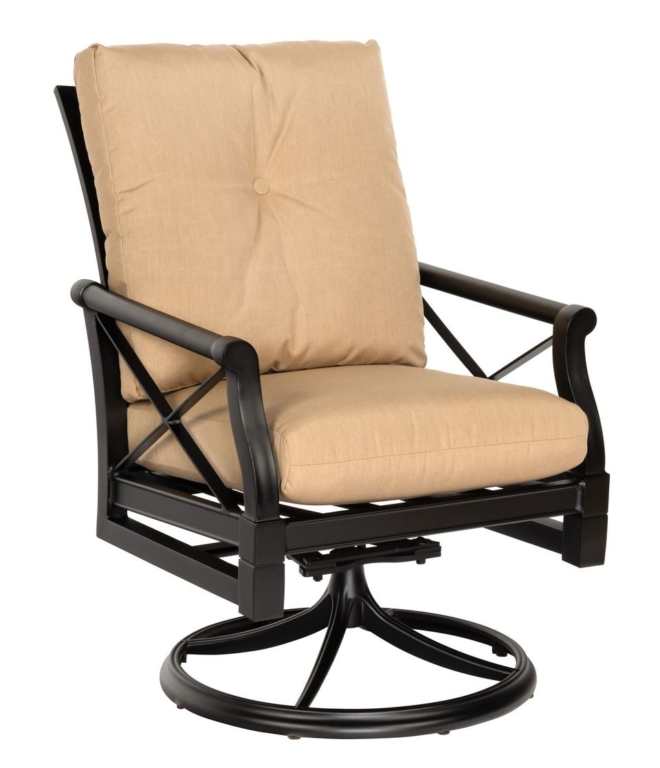  Swivel Rocking Dining Arm Chair 