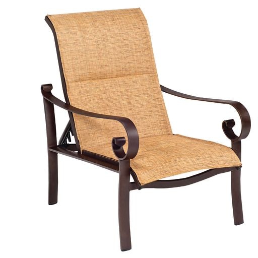 Padded Sling Adjustable Lounge Chair 62H535